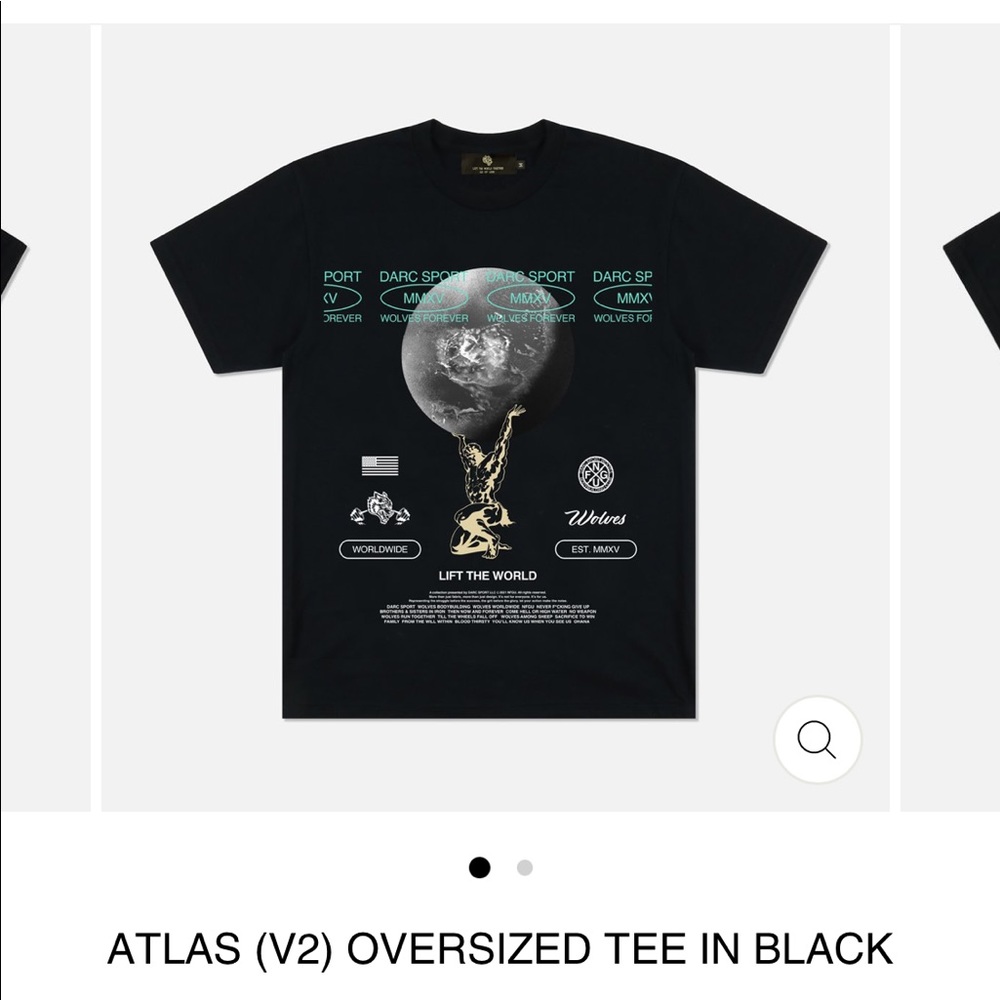 Darc Sport Atlas V2 oversized shirt
